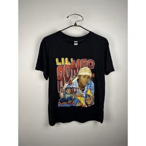 Vintage Lil Romeo My Baby Rap Tee No Limit Records Master P Large 22.5x29